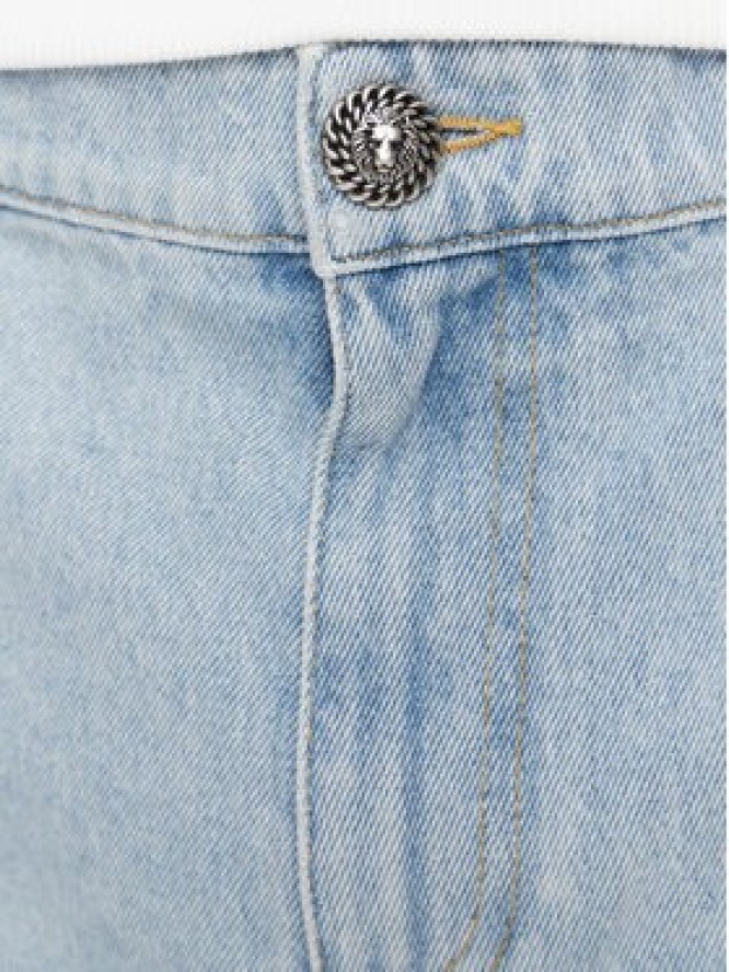 Balmain Jeansy DH1MI043DE59 Niebieski Regular Fit