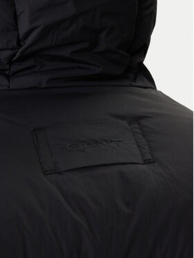 Gant Kurtka puchowa 7006568 Czarny Regular Fit