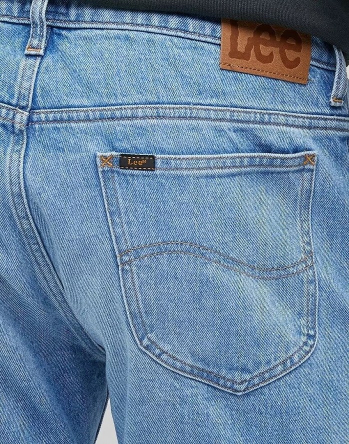 LEE RIDER MĘSKIE SPODNIE JEANSOWE JEANSY LIGHT SEABREEZE L701MWB99 112331690