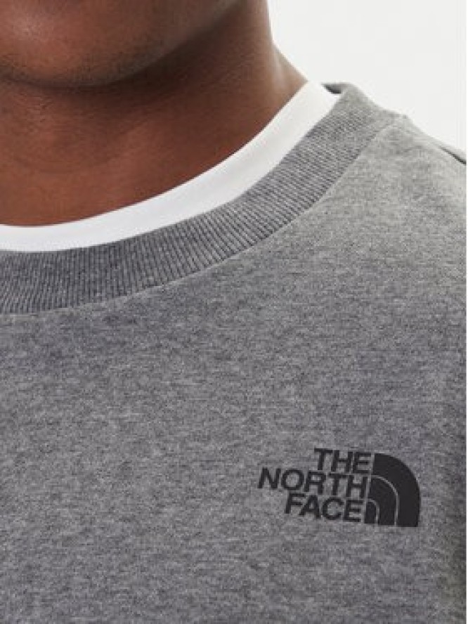 The North Face Bluza Simple Dome NF0A89FB Szary Regular Fit