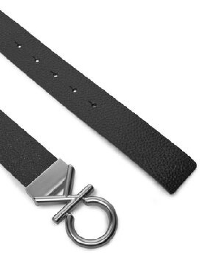 Calvin Klein Pasek Męski Ck Hallmark Logo 35Mm Adj LV04D7035G Czarny