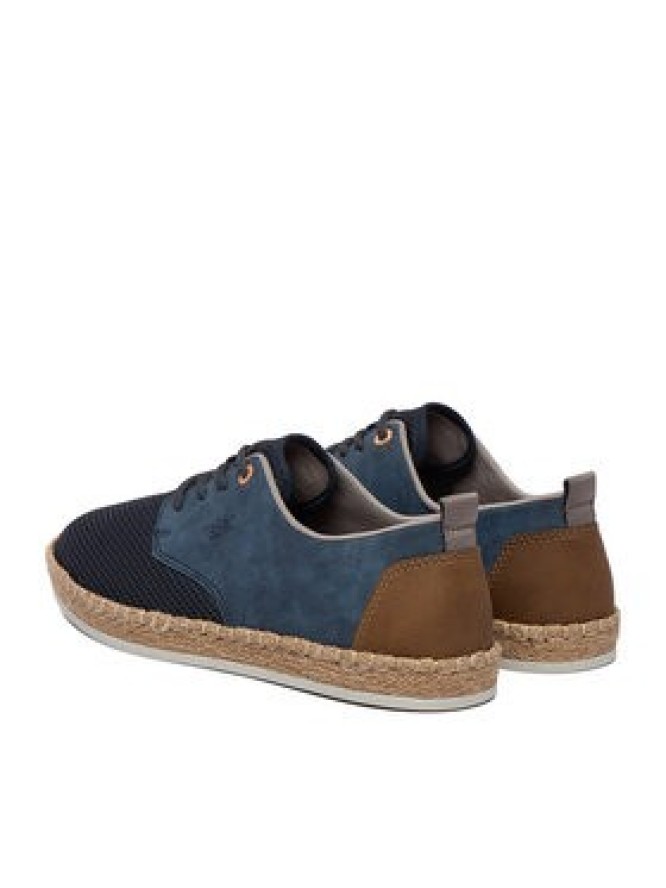 Rieker Espadryle CEO-B2648-14 Granatowy