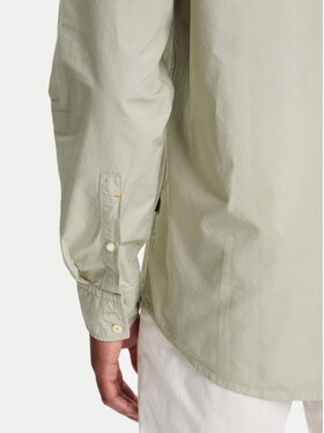 BOSS Koszula Relegant 50518304 Zielony Regular Fit