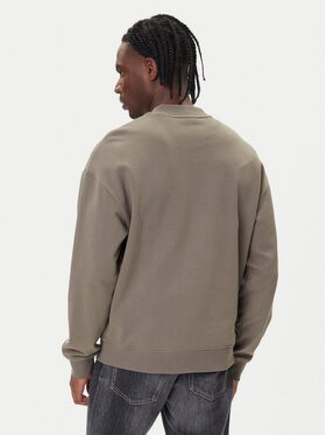 HUGO Bluza Dapocrew 50525892 Beżowy Relaxed Fit