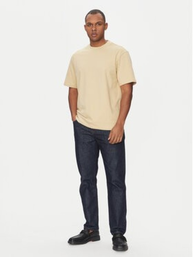 HUGO T-Shirt Dapolino 50488330 Beżowy Relaxed Fit