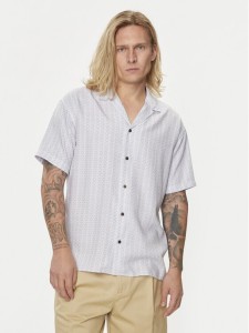 Jack & Jones Koszula Caaron 12255859 Niebieski Relaxed Fit