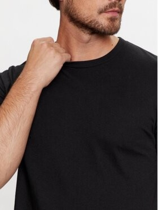 Jack & Jones Komplet t-shirtów Under 12248076 Czarny Standard Fit