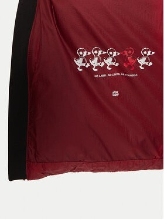 After Label Bezrękawnik Anapa A00001 Czerwony Regular Fit