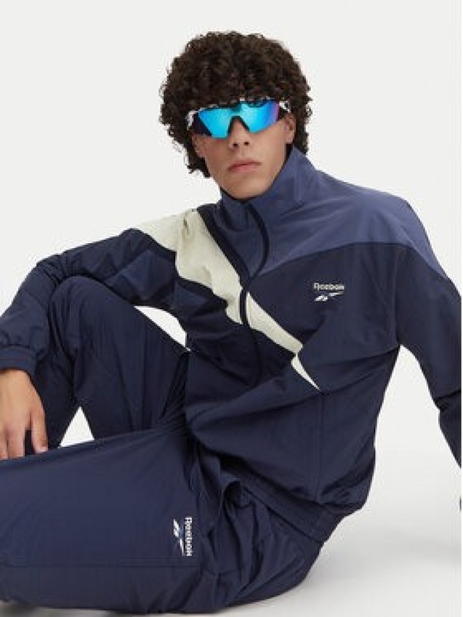 Reebok Bluza Borys RK25720CCM Granatowy Relaxed Fit
