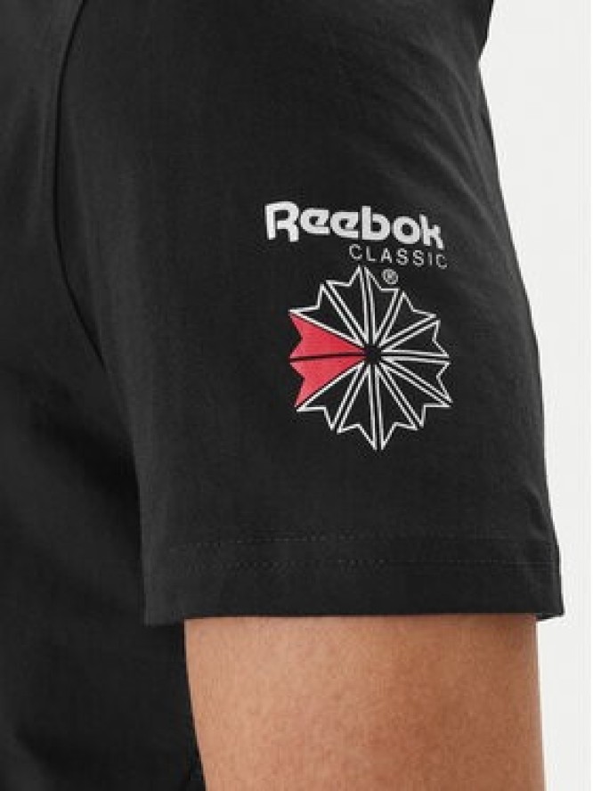 Reebok T-Shirt Harley RK25569CCM Czarny Regular Fit