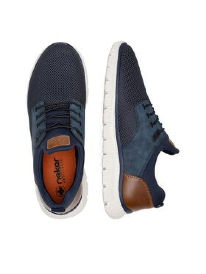 Rieker Półbuty B6652-14 Granatowy