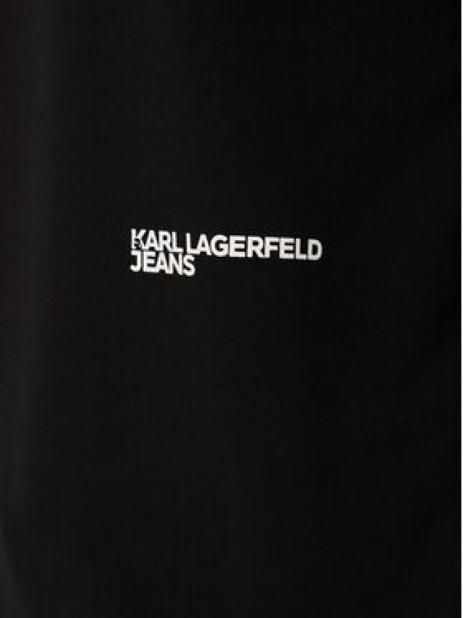 Karl Lagerfeld Jeans Bluza B3M20006 Czarny Regular Fit