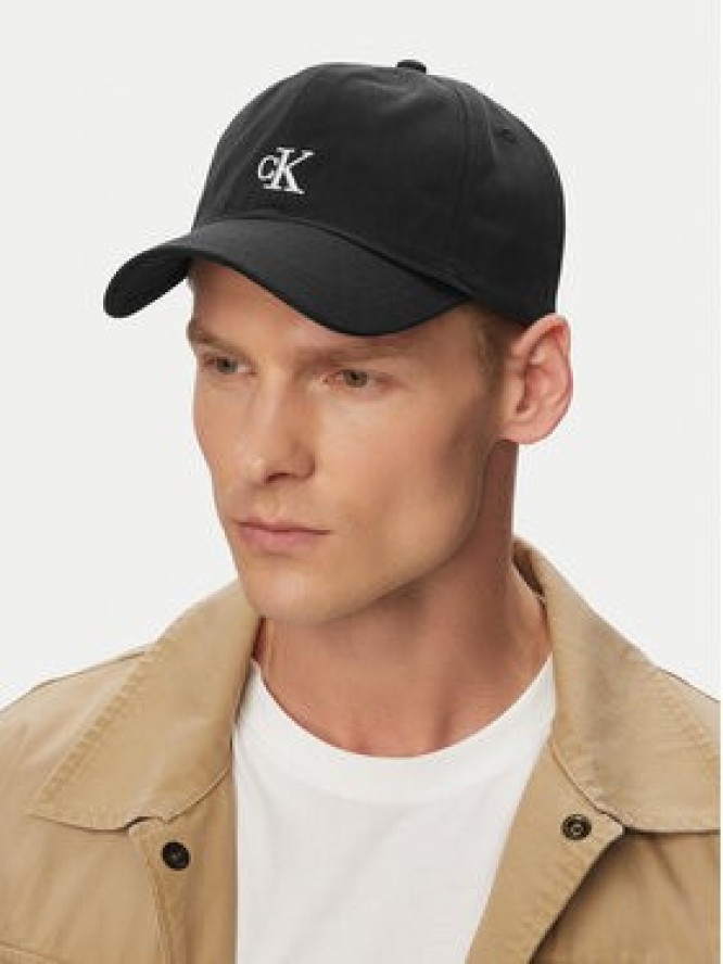 Calvin Klein Jeans Czapka z daszkiem Monogram Baseball Cap IU0IU00150 Czarny
