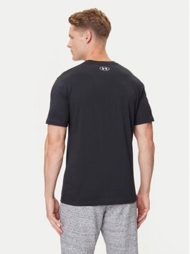 Under Armour T-Shirt Ua Sportstyle Logo Update Ss 1382911-001 Czarny Loose Fit
