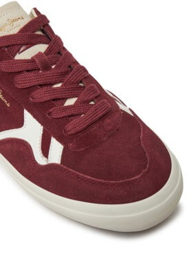 Pepe Jeans Sneakersy PMS31058 Bordowy