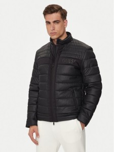 Guess Kurtka przejściowa M4YL16 WFHD0 Czarny Regular Fit