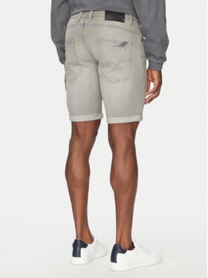 INDICODE Szorty jeansowe Kaden Holes 70-104 Szary Regular Fit