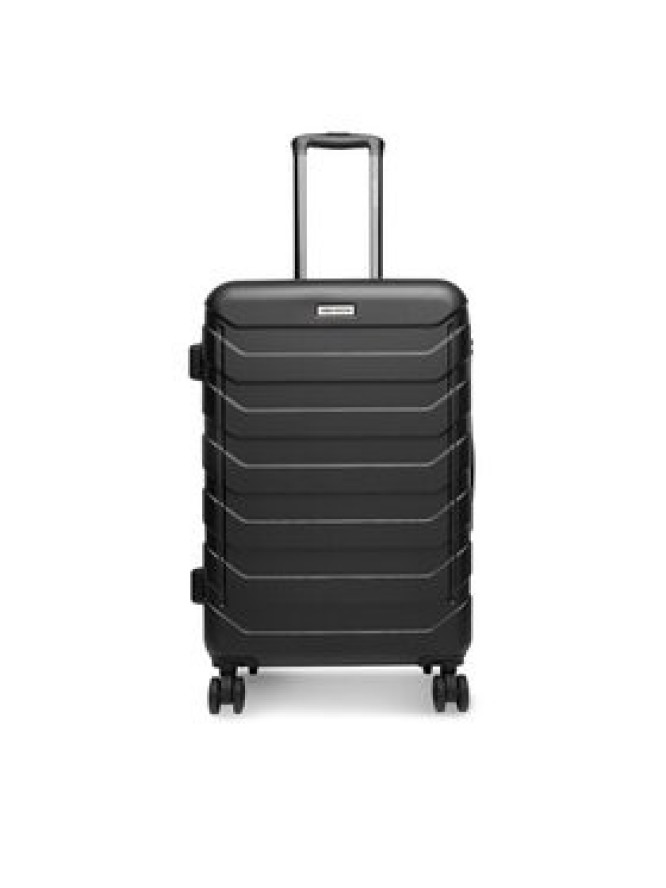 GINO ROSSI Walizka średnia CEO-GIN-M-001-05-BLACK4 Czarny
