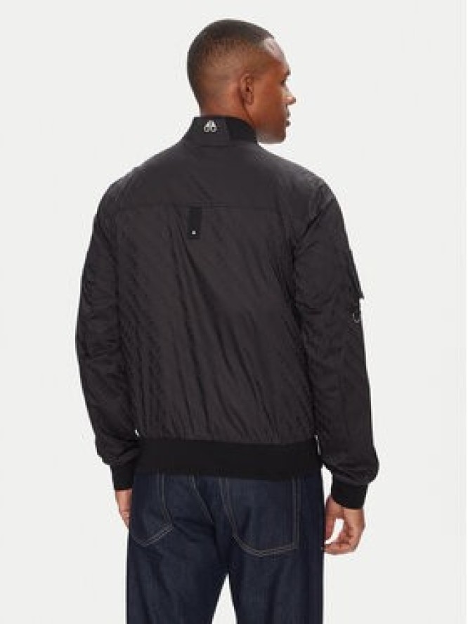 Moose Knuckles Kurtka bomber Courville M14MB003H Czarny Regular Fit