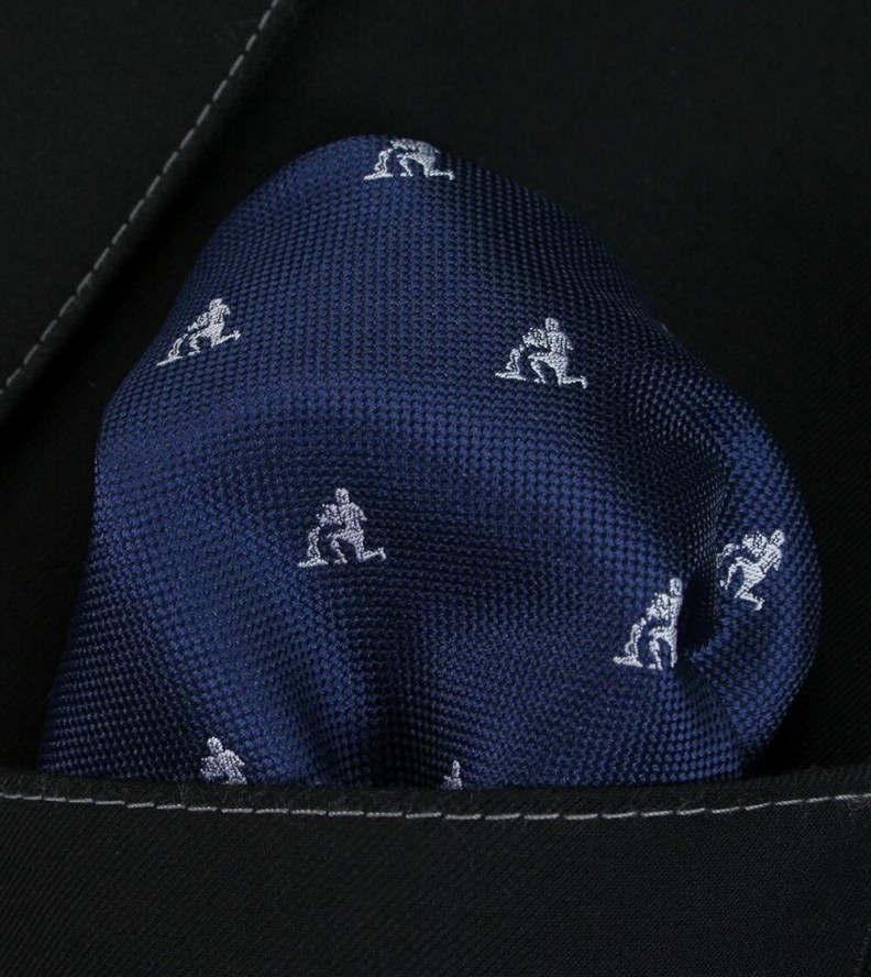 Elegancka Poszetka Męska Alties - znak zodiaku: WODNIK