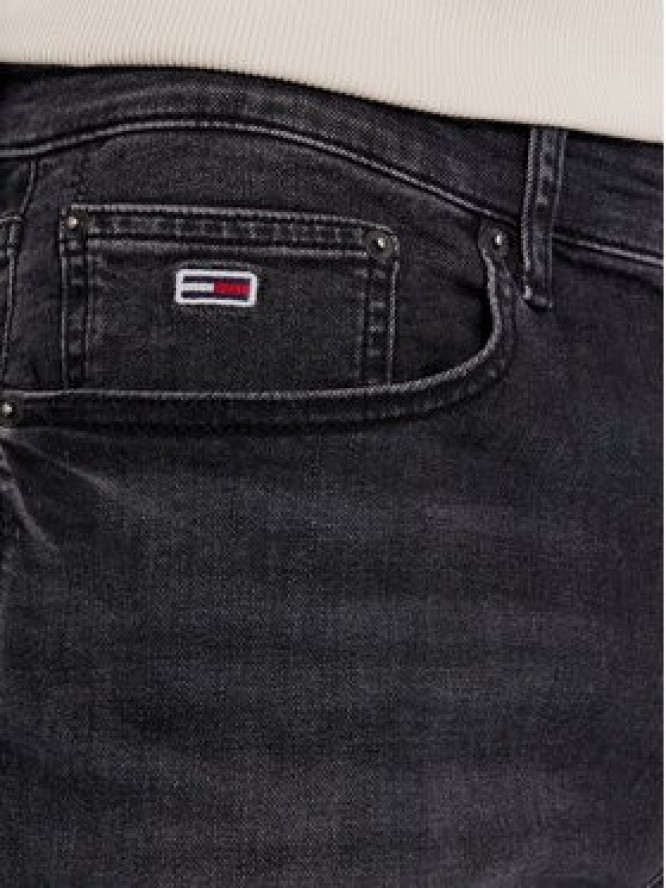 Tommy Jeans Jeansy Scanton DM0DM18152 Czarny Slim Fit