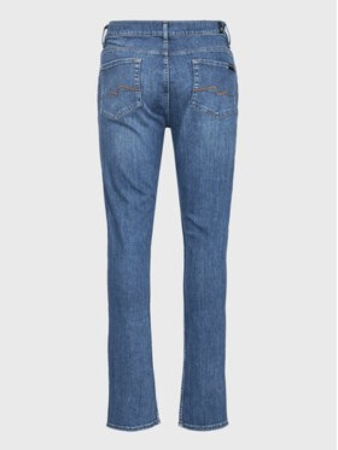 7 For All Mankind Jeansy Slimmy Tapered JSMXC120TO Niebieski Slim Tapered Fit