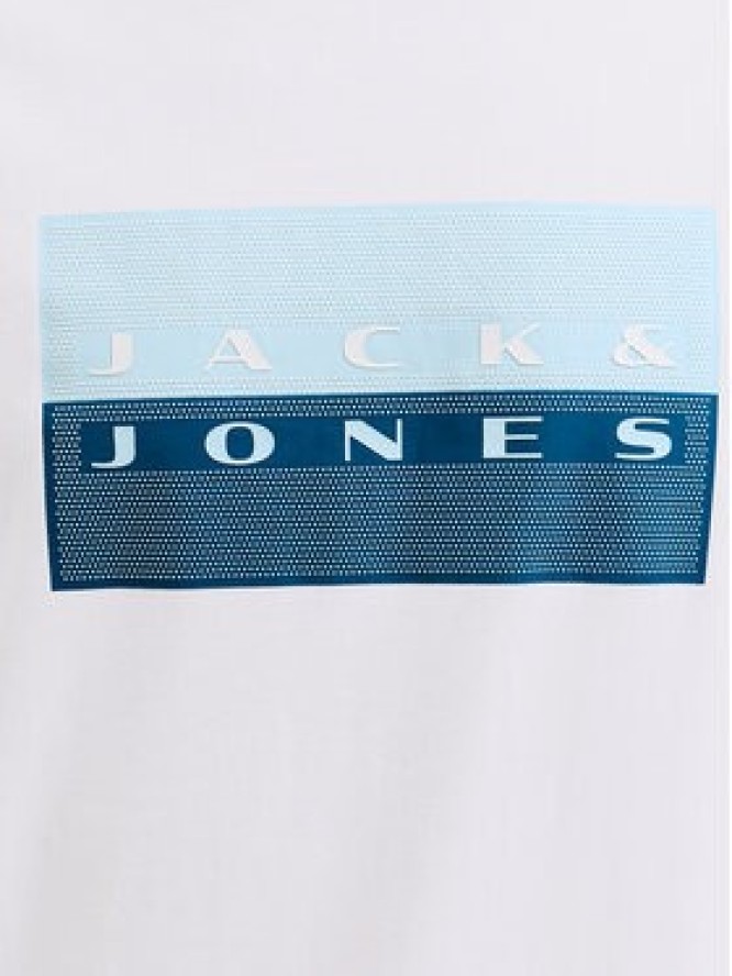 Jack & Jones T-Shirt Fusion 12289863 Biały Regular Fit