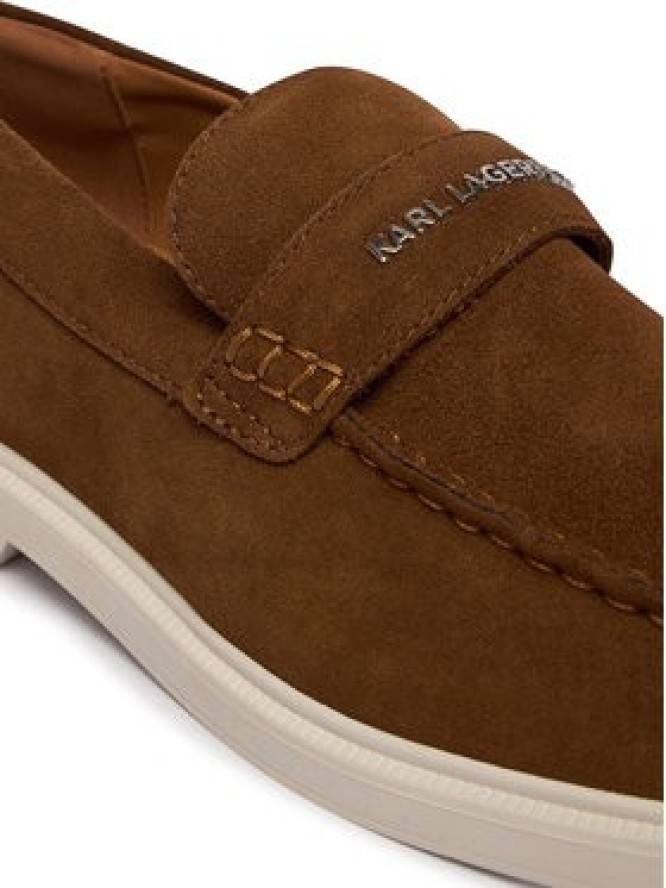 KARL LAGERFELD Półbuty Kori KL21412 Brązowy