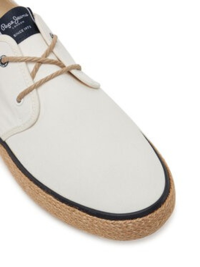 Pepe Jeans Espadryle PMS10332 Écru
