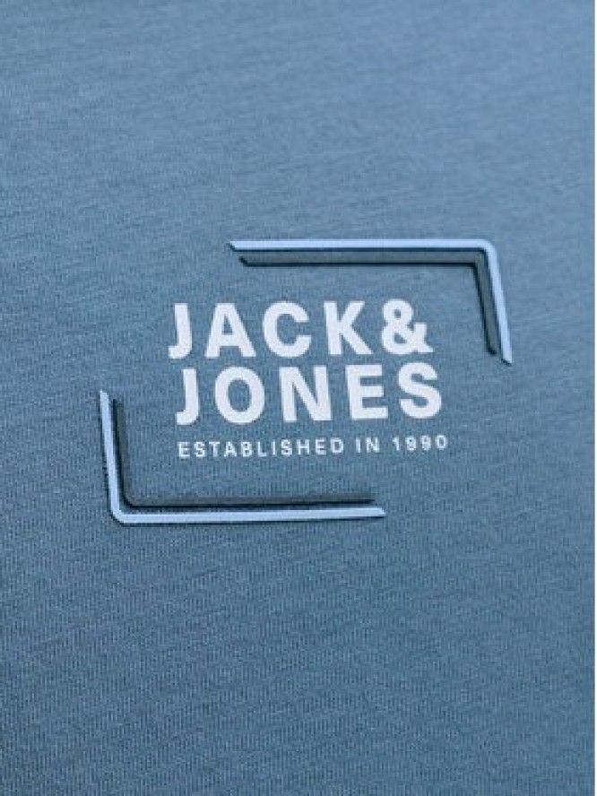 Jack & Jones T-Shirt Corp Graphic 12268415 Niebieski Regular Fit