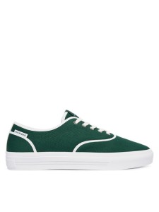 Tommy Hilfiger Tenisówki Th Vulc Cup Long Lace Canvas FM0FM05874 Zielony