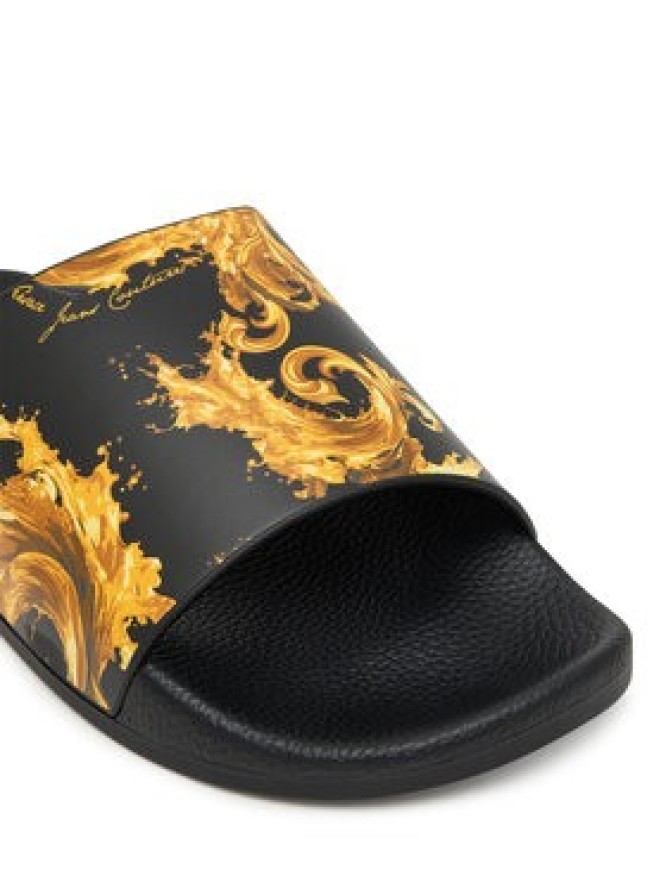 Versace Jeans Couture Klapki 80YA3SQ4 ZS365 G89 Czarny