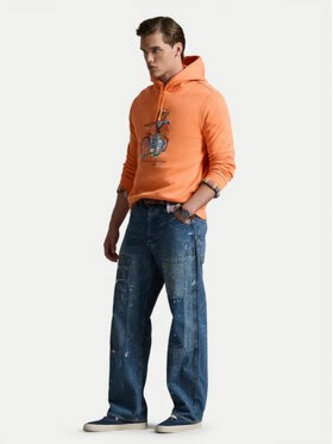 Polo Ralph Lauren Bluza 710B14614002 Pomarańczowy Regular Fit