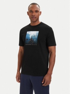 BOSS T-Shirt Creature 50561861 Czarny Regular Fit