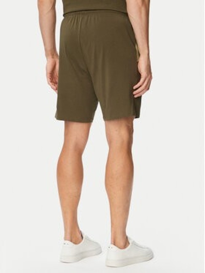 BOSS Szorty sportowe Mix&Match 50515314 Khaki Regular Fit