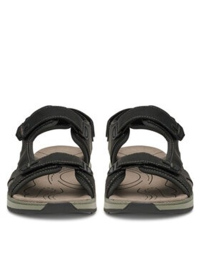 Rieker Sandały 29151-00 Czarny