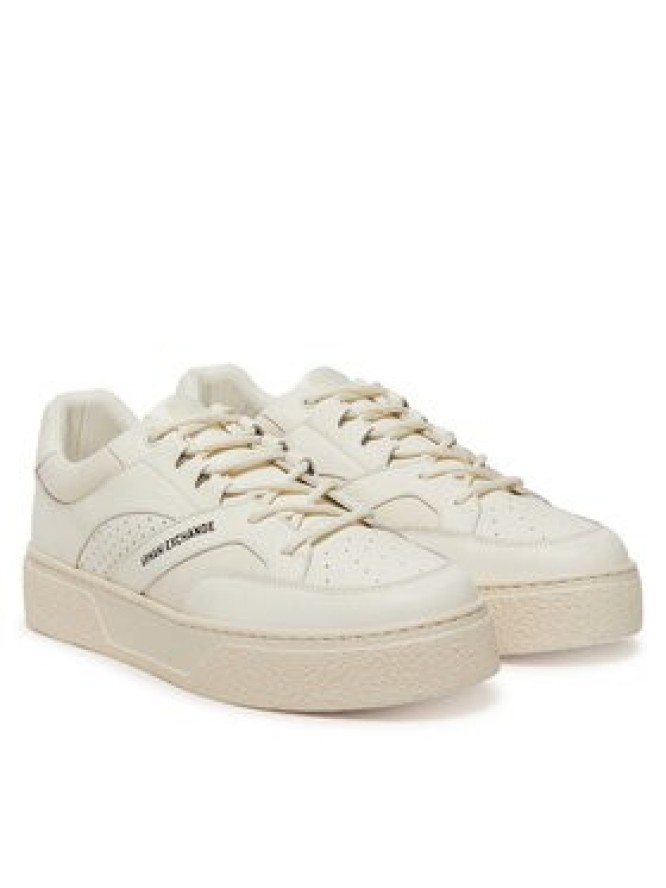 Armani Exchange Sneakersy XUX260 XV954 00894 Écru