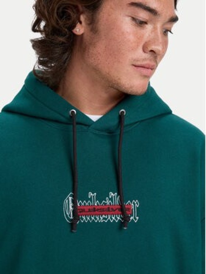 Quiksilver Bluza Double Up EQYFT05155 Czerwony Oversize