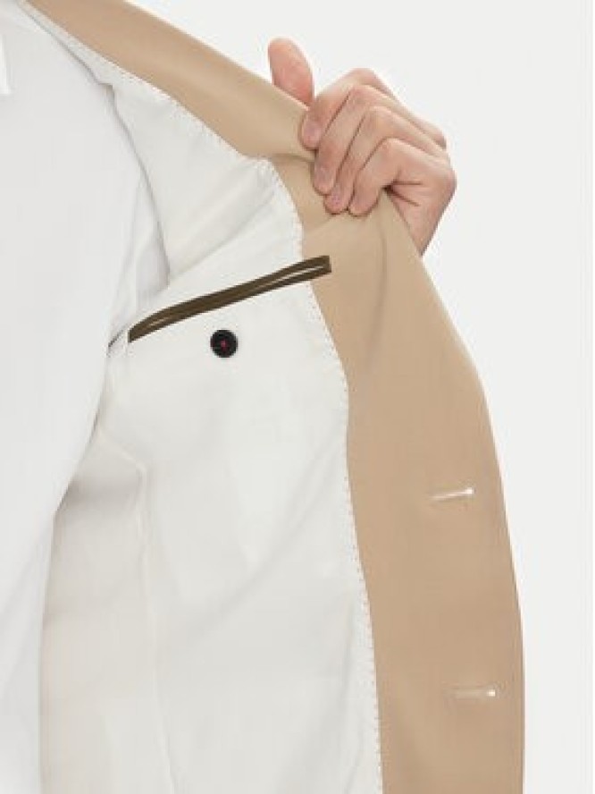 HUGO Garnitur Henry/Getlin232X 50530116 Beżowy Slim Fit