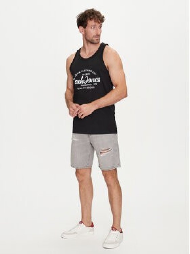 Jack & Jones Szorty jeansowe Jjichris 12253755 Szary Relaxed Fit