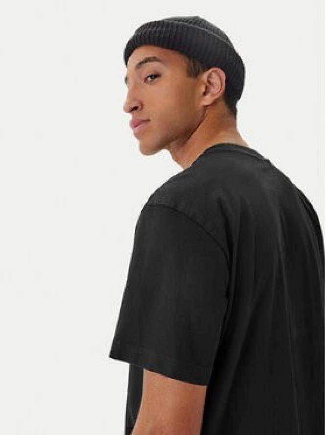 G-Star Raw T-Shirt G Icon Graphic D28823-E385 Czarny Regular Fit