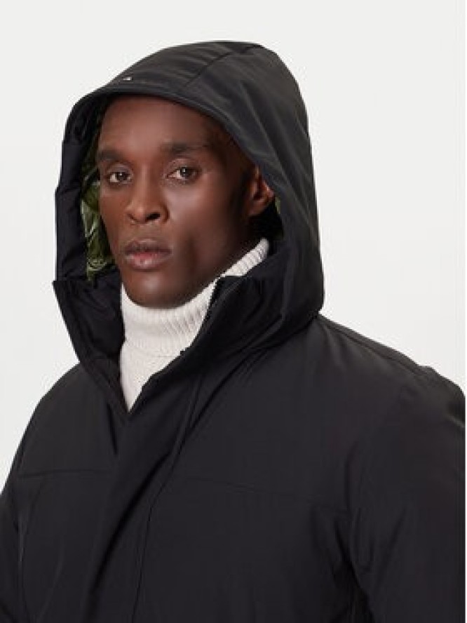 Tommy Hilfiger Kurtka zimowa MW0MW41362 Czarny Regular Fit