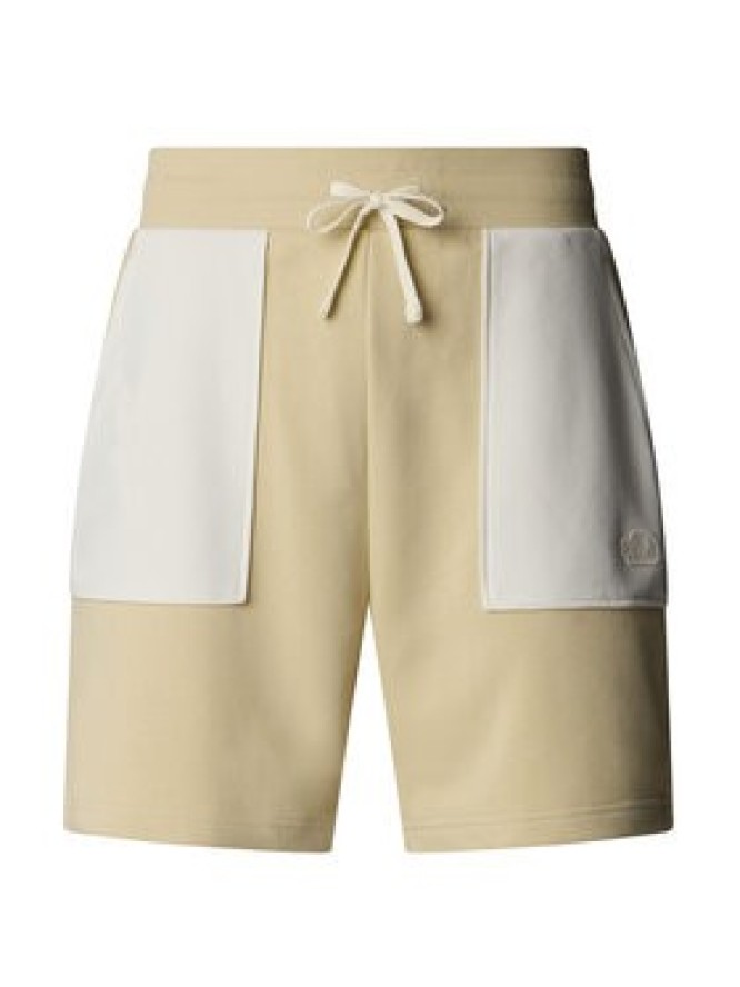 The North Face Szorty sportowe Terry NF0A8C29 Beżowy Regular Fit