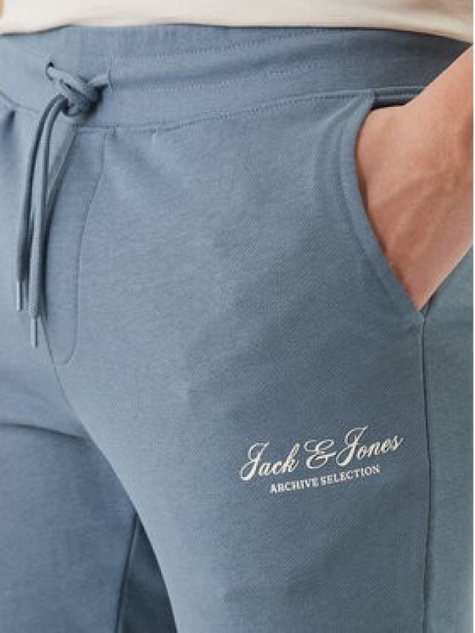 Jack & Jones Spodnie dresowe Gordon 12288641 Granatowy Regular Fit