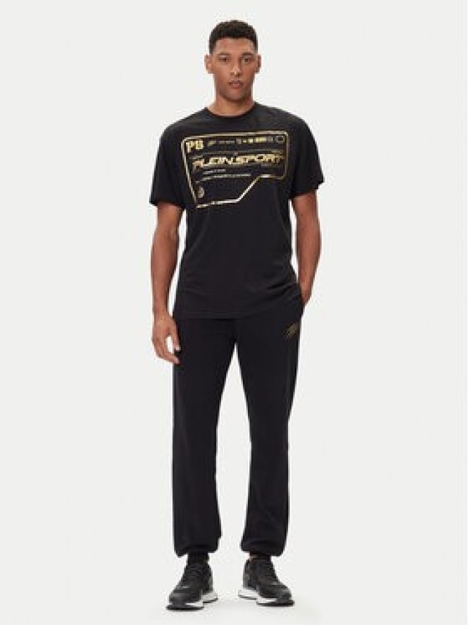 Plein Sport T-Shirt FAEC MTK8373 STE001N Czarny Loose Fit