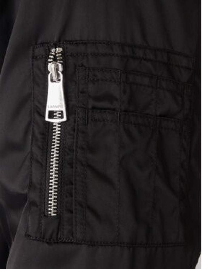 Lacoste Kurtka bomber BH2899 Czarny Regular Fit