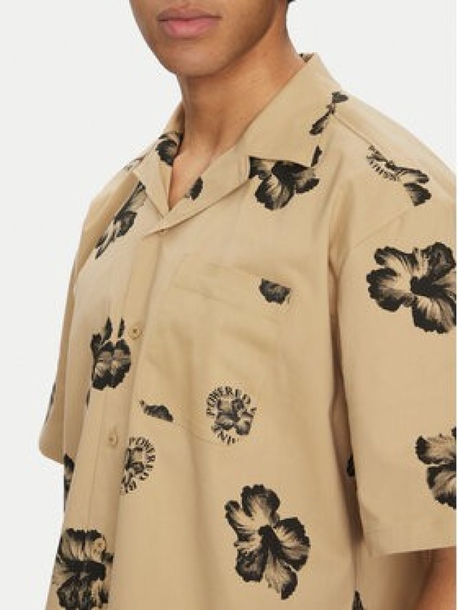 HUGO Koszula Eligino 50539135 Beżowy Relaxed Fit