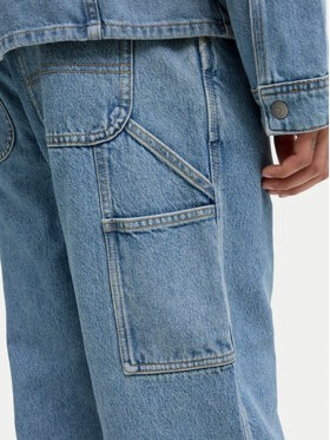 Jack & Jones Jeansy Alex 12272222 Niebieski Baggy Fit