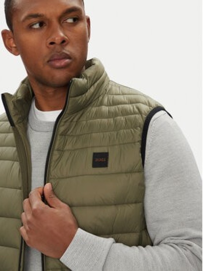 BOSS Kamizelka Odeno2 50530966 Zielony Slim Fit