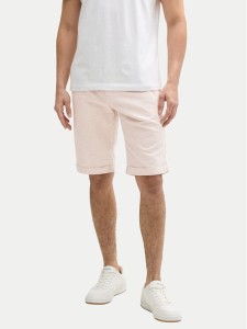 Tom Tailor Szorty materiałowe 1044715 Beżowy Regular Fit